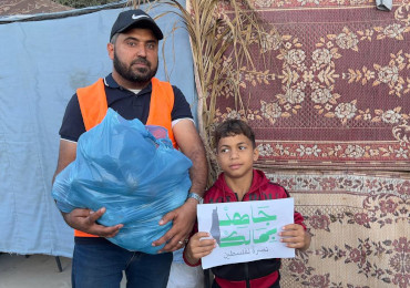 Help and care for orphans in Gaza